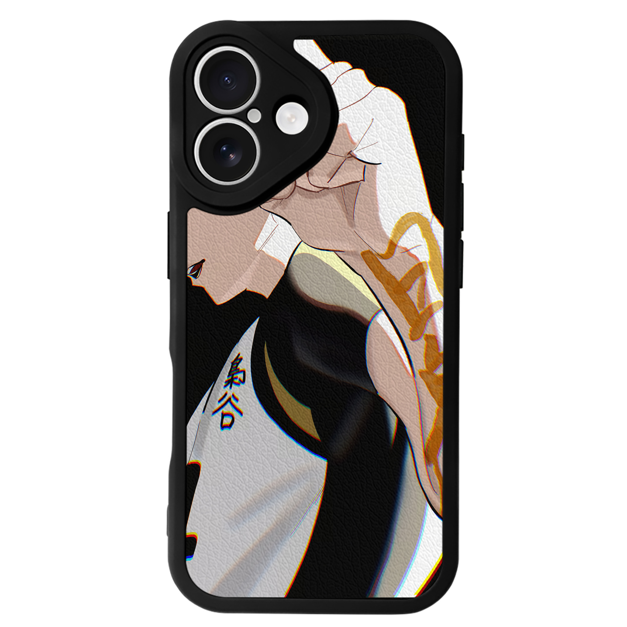 （画像用） ハイキュー!! Haikyu!! 【iPhone 16シリーズ対応】シリコンスマホケース（レザー調） 材質：シリコン